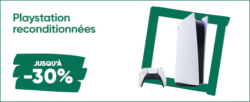 Playstation reconditionnées